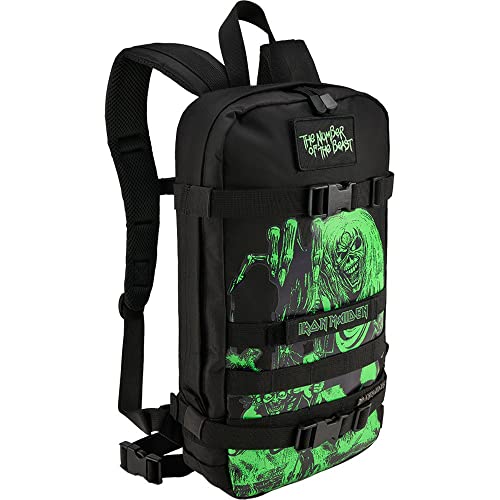 Unisex Backpack Iron Maiden US Cooper Daypack NOTB, black, Einheitsgröße