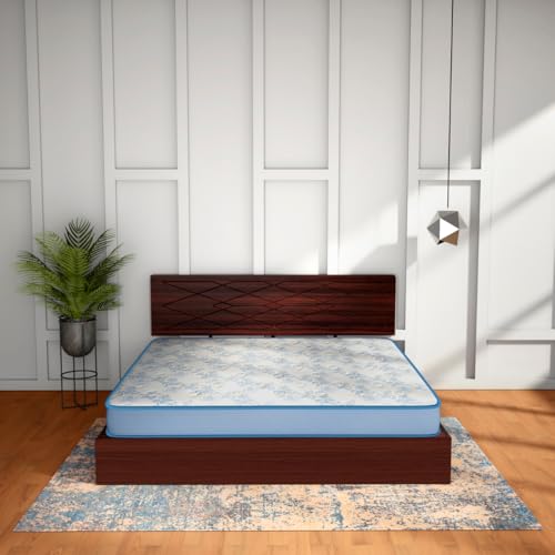 Image of Godrej Interio Mattress Posture Plus King Bed Foam Mattress (78 x 72 x 6), 10-Years Warranty, Bonded Foam