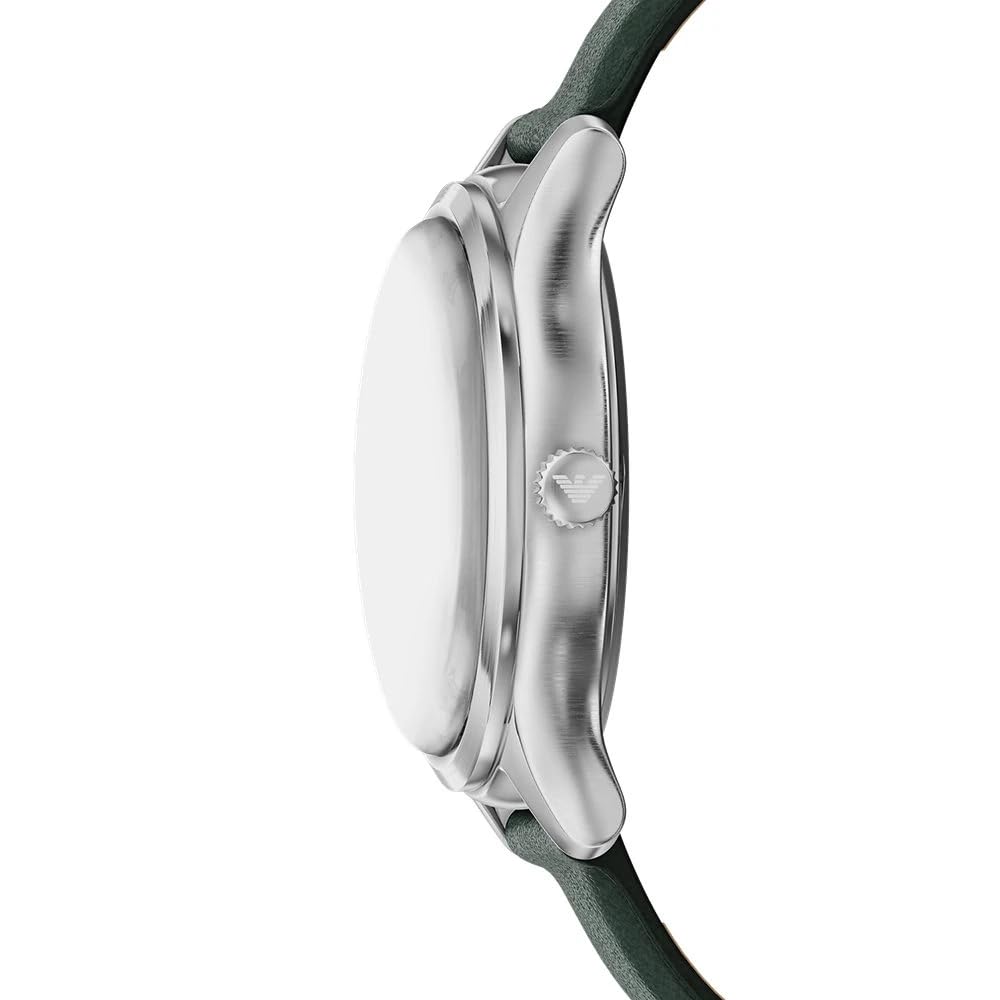Emporio Armani Uomo Orologio 41MM in acciaio inossidabile color argento, AR11749