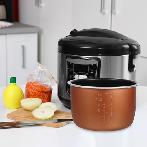Cuiseur à riz acier inoxydable remplacement doublure 4L grande capacité - 5