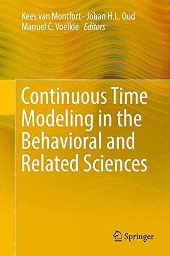 Buy Continuous Time Modeling in the Behavioral and Related Sciences — BookShops.in
