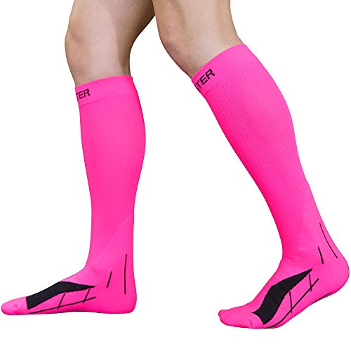 Image of Meister Graduated 20-25mmHg Compression Socks for Shin Splints (Pair)