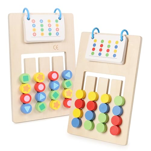 Image of Niwlix Puzzle Early Learning Preschool Toys for Boys 4-8 Years Game Colour Matching Board Puzzle Game Toys for 6 Year Old boy Girl Educational Learning, Puzzle Game for Kids 7 to 10 Years