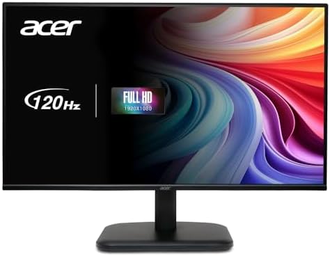 Acer EK241YGBIF, Monitor 23,8" Full HD 120 Hz (1920x1080, 16:9, 2...
