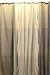 Carnation Home Fashions Catherine Extra Long Printed Fabric Shower Curtain, 72-Inch by 84-Inch