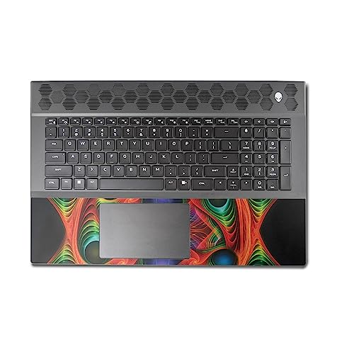 Image of MightySkins Skin Compatible with Alienware M18 R1 (2023) Full Wrap Kit - Fabric Fractal | Protective, Durable, and Unique Vinyl Decal wrap Cover | Easy to Apply & Change Styles | Made in The USA