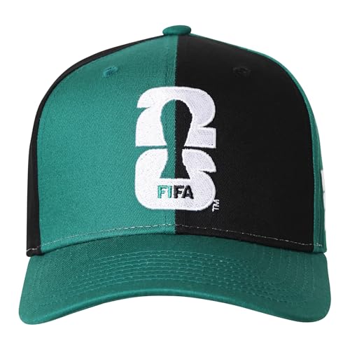 Outerstuff FIFA World Cup 2026 Mens Event Pro Crown Snapback Hat, Green, One Size - image 1