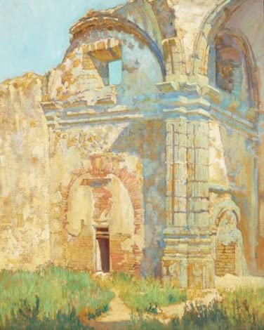 Affiche Toile Ruines de San Juan Capistrano pour décorer votre salon