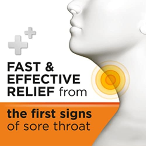 Strepsils Orange And Vitamin C Lozenges X 36, for Sore Throat