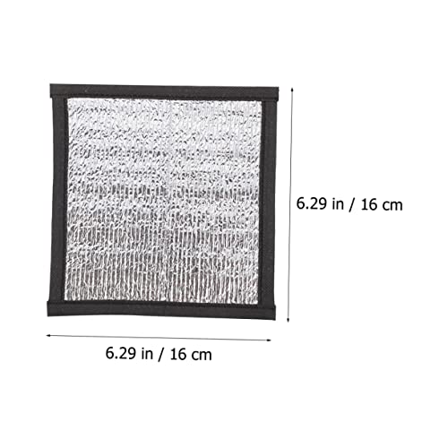 SUPVOX 4pcs Calefactor para Reptiles Reflectivo Mat miniatura 5