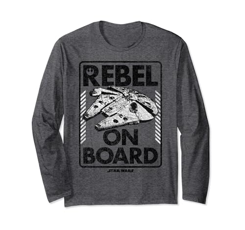 T-shirt Star Wars Rebel manches longues contre le froid pour les soirées cinéma
