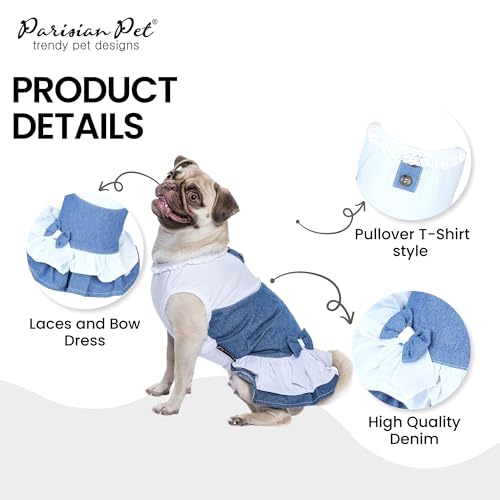 Parisian-Pet-Dog-Dress-Spring-Dog-Overall-Dress-Lightweight-and-Fashionable-Dog-Summer-Dress-Dog-Clothes-Sleeveless-Dog-Outfit-Dog-Overalls-for-Small-Dogs-Girl-S Parisian Pet Dog Dress Spring Dog Overall Dress Lightweight and Fashionable Dog Summer Dress Dog Clothes Sleeveless Dog Outfit Dog Overalls for Small Dogs Girl S