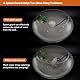 FITNATE Nebler ultraschall Vernebler, Ultraschall Nebelmacher, Fogger Metallzerstäuber, 24V Nebelhersteller, Mist Fogger für Teich, Aquarium, Garten, Halloween Pumpkin und Hexentopf, EU-Stecker