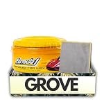 Formula 1 Auto Wax 12 oz Bundle with Microfiber Cloth – Carnauba Car Wax for Long-Lasting Shine and Paint Protection on All Finishes – Gift Set (2 Items)