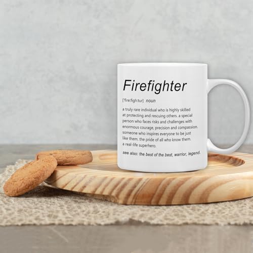 Taza cerámica para bombero 11oz QASHWEY miniatura 4