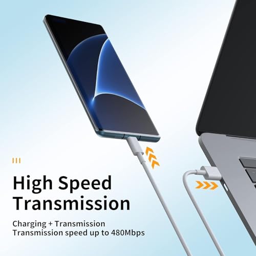 Image of Vivo 66W Original USB Type C Mobile Data Charging Cable for Vivo V30 /V29 /V28 /V27 /V25 /V23e /V23 pro /V21 5G /Iqoo Neo 9 pro /12 5G /Neo 7 pro /Z7 /Z7S /T2 (66W-CBL-4)