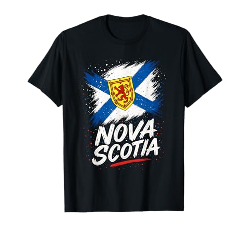 Nova Scotia Flag Nova Scotian Pride T-Shirt