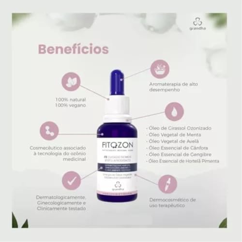 Grandha Fitozon F5: Efeito Afrodisíaco, Cuidado Íntimo e Estímulo para uma Pele de Qualidade e Tenac