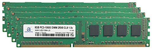 Adamanta 32 GB ( 4 x 8gb )AbvO[hAsus BPV[Ybp1affXNgbvddr3 1333 MHz pc3 ? 10600 cl9 UDIMM 2rx8 1.5 V Dram