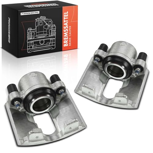 Frankberg 2x Étrier de frein Pince de frein Avant Gauche Droite Compatible avec Fiesta IV Fiesta Camionnette Fiesta V Fiesta V Fourgon Fusion KA Puma Street KA 2 Remplacer# 8603736