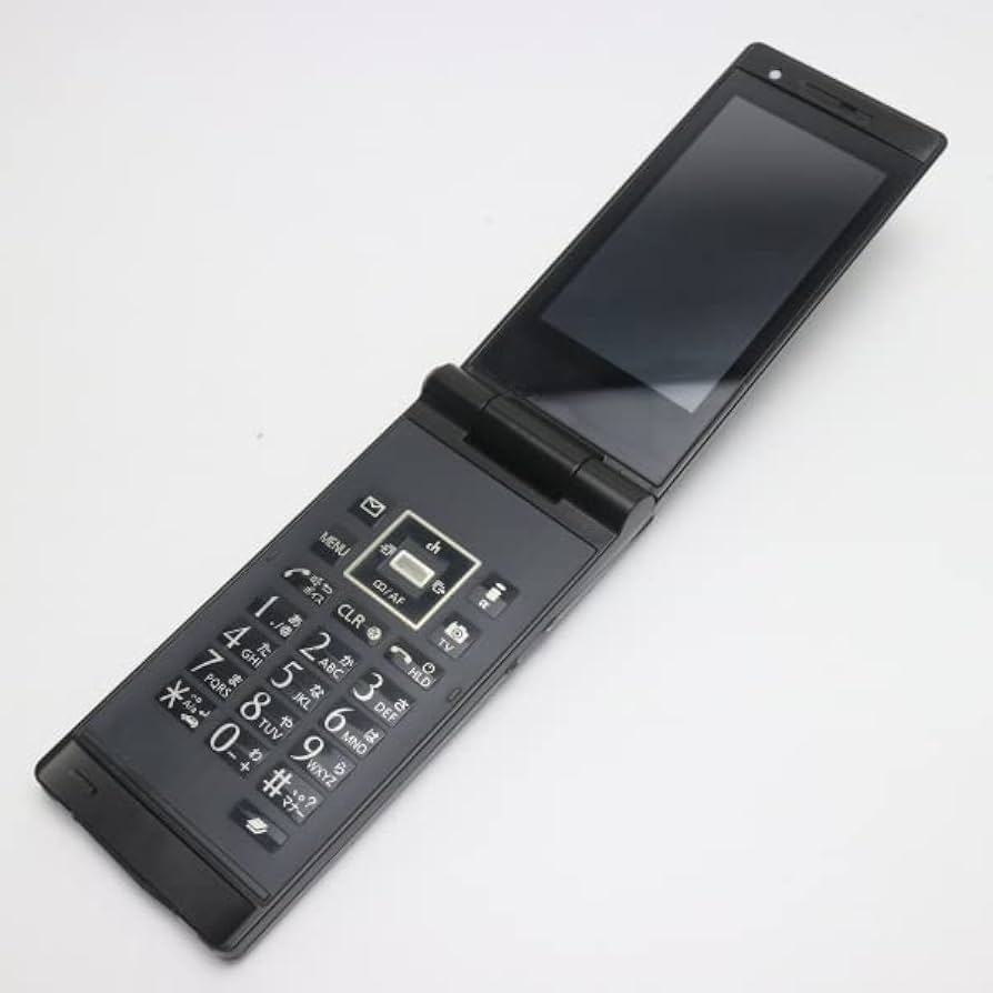 P-01J docomo 美品 ブラック 新品 未使用 白ロム」SIMフリー docomo P-smart ケータイ P-01J