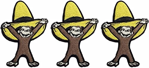 Curious Cartoon George with Yellow Hat 3' Tall...