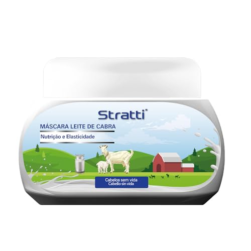 Mascarilla Stratti Leche de Cabra & Keratina 550g