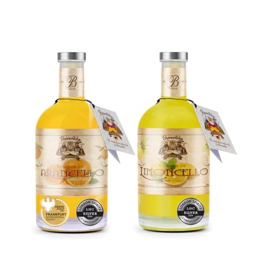 Kit C/2 Licores de Limão -Limoncello e Laranja - Arancello