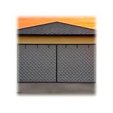 Winddichtes Garagentor-Isolierset, magnetische, wärmedämmende Garagentorabdeckung für den Winter,...