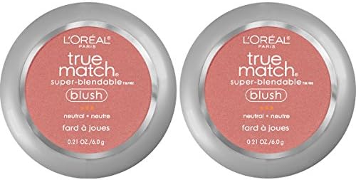 L'Oreal Paris Cosmetics True Match Super-Blendable Blush, Apricot Kiss, 2 Count
