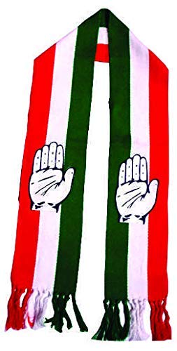 OMG Flag Congress Party Flag coluor Scarf Printed (B08JVDLLYF) Amazon Price History, Amazon Price Tracker