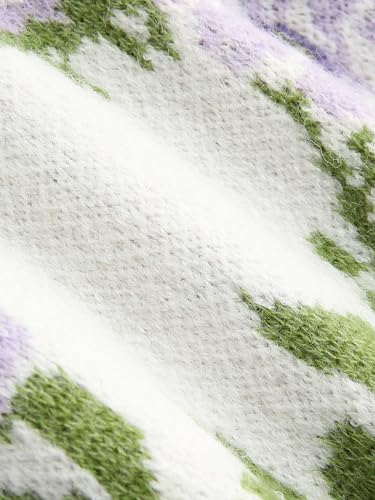 CIDER Tea in The Garden Knit Cardigan: Multicolor, M2