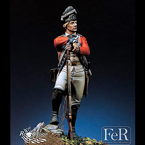 Figura modelo de resina 1/24 Royal Welch Fusiliers miniatura 2