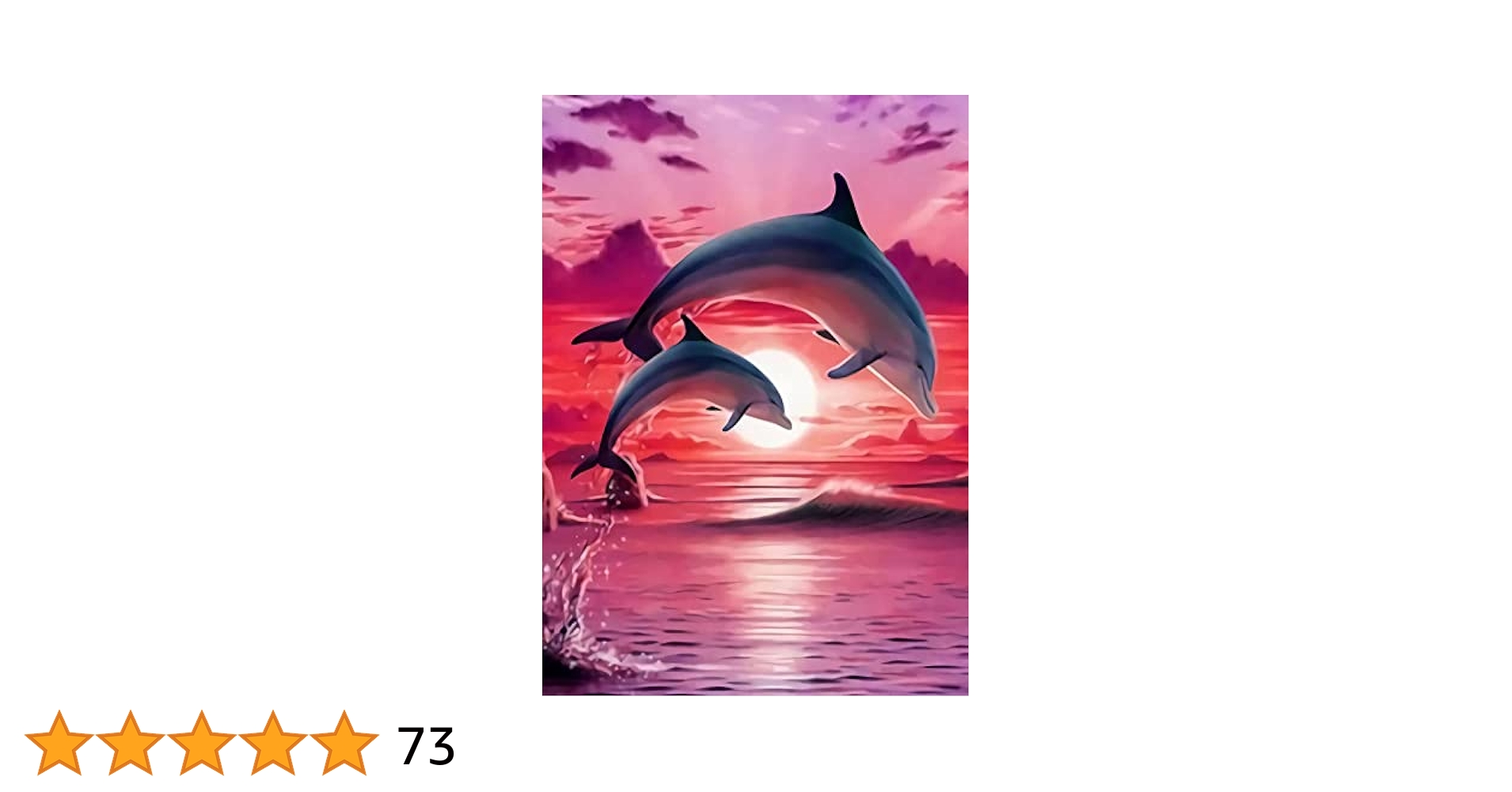 その他 Artbeats Dolphins Dolphins Painting Diamond Art Kit by Make Market® | Michaels
