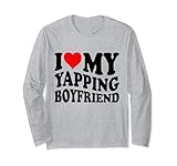 Photo Gallery i love my yapping boyfriend maglia a manica Photo Gallery i love my yapping boyfriend maglia a manica