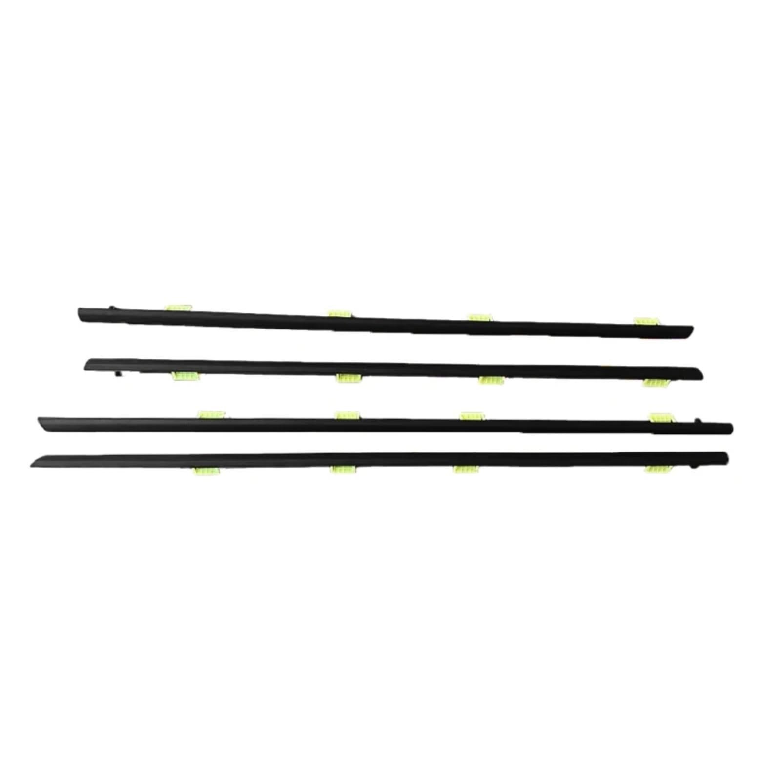 Wtixcrq One Color Auto Window Seal Trim Car Window Seals For Civic 2001-2005 Side Weatherstrips Door Glass Pressure Strip Sealing