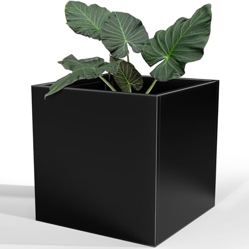 Nessxa Tall Metal Planter Box 26 inch image