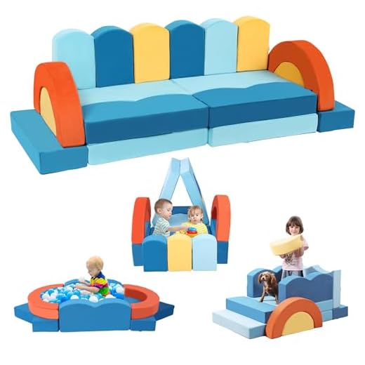 22-Piece Kids Modular Couch Set