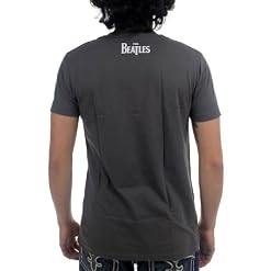 Beatles, The – – Hommes Sgt Pepper T-shirt à charbon - Les Beatles, Paul McCartney, John Lennon, RIngo Starr, George Harrison Beatles, The - - Hommes Sgt Pepper T-shirt à charbon – Image 2