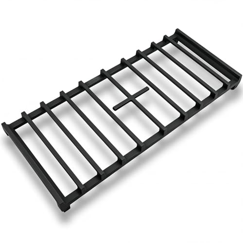 JXGRATE2 Gas Range Center Cast Iron Gra Middle Stove Grate for GE Stoven Grate GGF600AVSS GGS600AVFS GGS500SVSS GGS60LAVFS GGS600AVWW GGF500PVSS GGF600AVBB GGF600AVES etc.(some models not all)