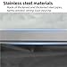 VyhPJg Stainless Steel Dunnage Racks, Commercial Low Shelf for Floor, Heightened Furniture Appliances Pedestal, All-Welded Parts Storage Rack, for Restaurants, Kitchens, Garages(100cm/39.4in)