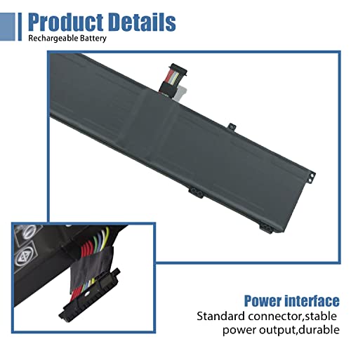 Image of L20C4PC1 Laptop Battery for Lenovo Legion 5 Pro-16ACH6 16ACH6H 16ITH6 16ITH6H Legion 5-15ITH6 15ITH6H 15ACH6 15ACH6A 15ACH6H Legion 7-16ITHg6 16ACHg6 Series L20M4PC1 L20D4PC1 Short-Cable