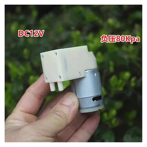 Bomba de vacío para succión DC 12V 80Kpa pequeña miniatura 2