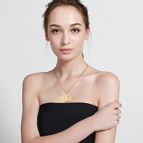 Collier Nom Personnalisé Cadeau Idéal pour Petit Ami et Proches