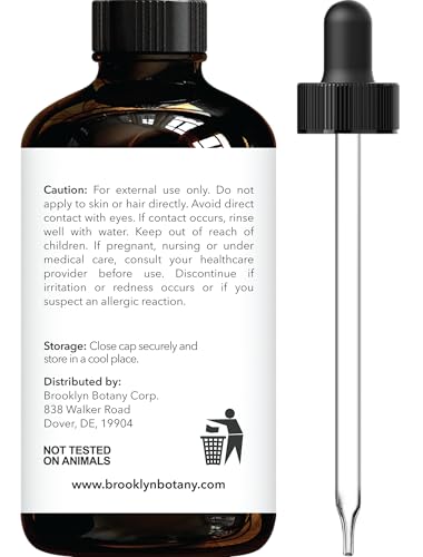 Image of Brooklyn Botany Patchouli Essential Oil - 100% Pure and Natural - Premium Grade Oil with Dropper - for Aromatherapy and Diffuser - 1 Fl Oz