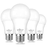 E27 Screw LED Light Bulb Warm White 100W Equivalent, 1600 Lumen Super Bright ES GLS LED Bulbs, 12W Large Screw in Light Bulb, 3000K, Flicker Free, Non-dimmable, Pack of 4