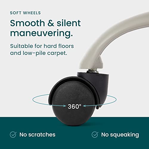 Office Chair Mid Back Computer Chair Ergonomic Mesh Computer Desk Chair With Lumbar Support Armrest, Executive Height Adjustable Swivel Task Chair For Women Adults #TOP7