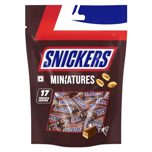 Image of Snickers Chocolate - Miniatures, 150 Gram Pouch