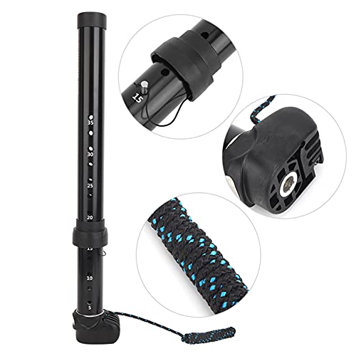 Varilla de extensión de mástil windsurf SDM de 35cm con adaptador de montaje de base para mástil. 3
