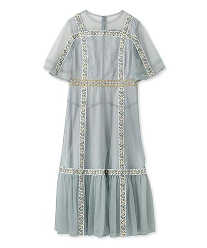 [ファーファー] チロリアンテープ刺繍ドレス RWFO232038 レディースのサムネイル